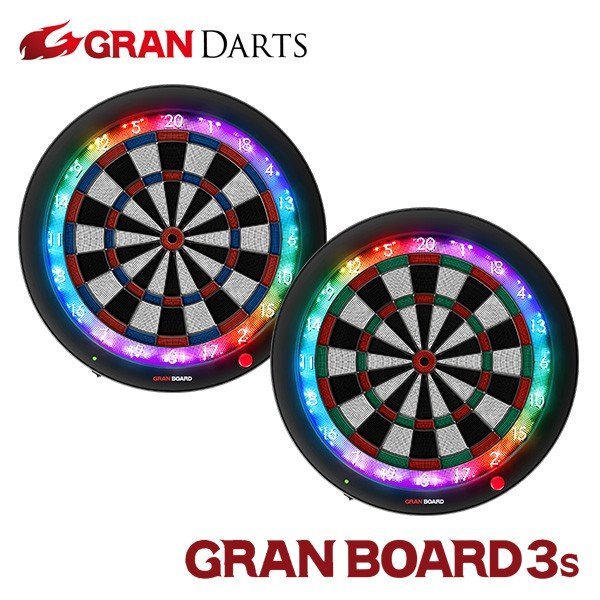 Gran Darts - GranBoard 3S 炫彩智能靜音鏢靶 (2020最新改良版)