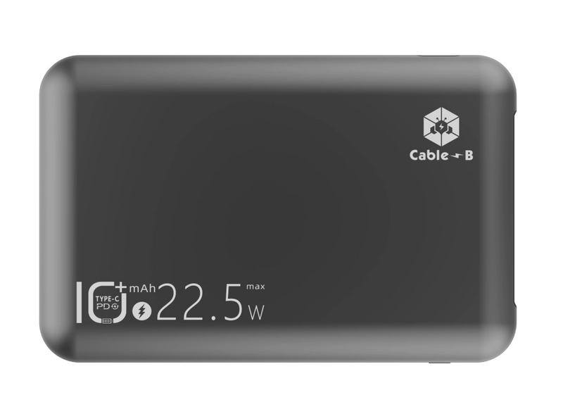Cable-B SLIM POWER 22.5W PD 移動電源⚡ (CB-816 10000mAh)