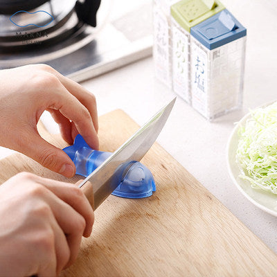 日本 MARNA 廚房用品家用大全神器小魚菜水果刀磨刀器冰箱貼磨刀石
