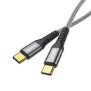 Hedonic 240W Type C to Type C 充電線 傳輸線 120cm / 200cm