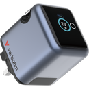 Verbatim | Mini GaN Charger 70W | Display | USB-C cable | fixed UK Plug | 31866