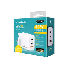 81063 / 81064 3 端口 45W GAN Pro 迷你USB 快速充電器