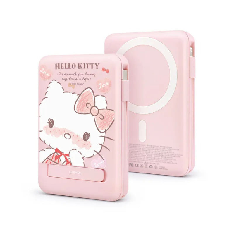 Garmma Sanrio 磁吸帶線五合一行動電源 10000mAh