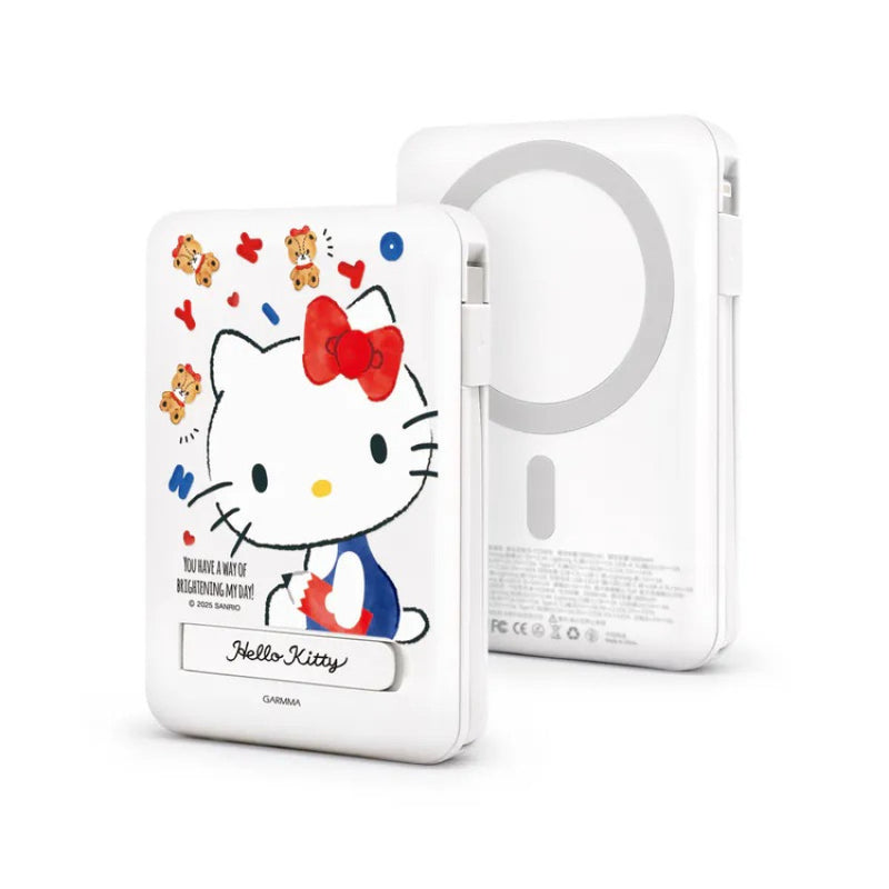 Garmma Sanrio 磁吸帶線五合一行動電源 10000mAh