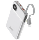 AMG 自帶線 2合1 iWatch & iPhone 磁吸無線快充移動電源12000mAh WX-12