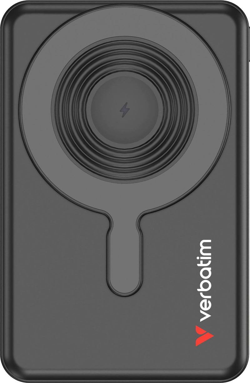 Verbatim Verbatim 5合1 Charge 'n' Go 10000mAh 磁吸無線流動充電池 - 3C (32280黑)(32281紫)