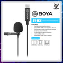 BOYA BY-M3 高清全向式夾領收音咪(Type-C)