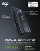 EGO AllyDelivery 4F @3C認證版.Magsafe 10000mAh  6in1 移動電源