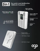 EGO AllyDelivery 4F @3C認證版.Magsafe 10000mAh  6in1 移動電源