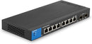 Linksys | 網絡交換器 | LGS310C-EU | 8 埠口 | Desktop Gigabit | 以太網千兆速度 | 伺服器 | 驅動器 | 管理型交換機