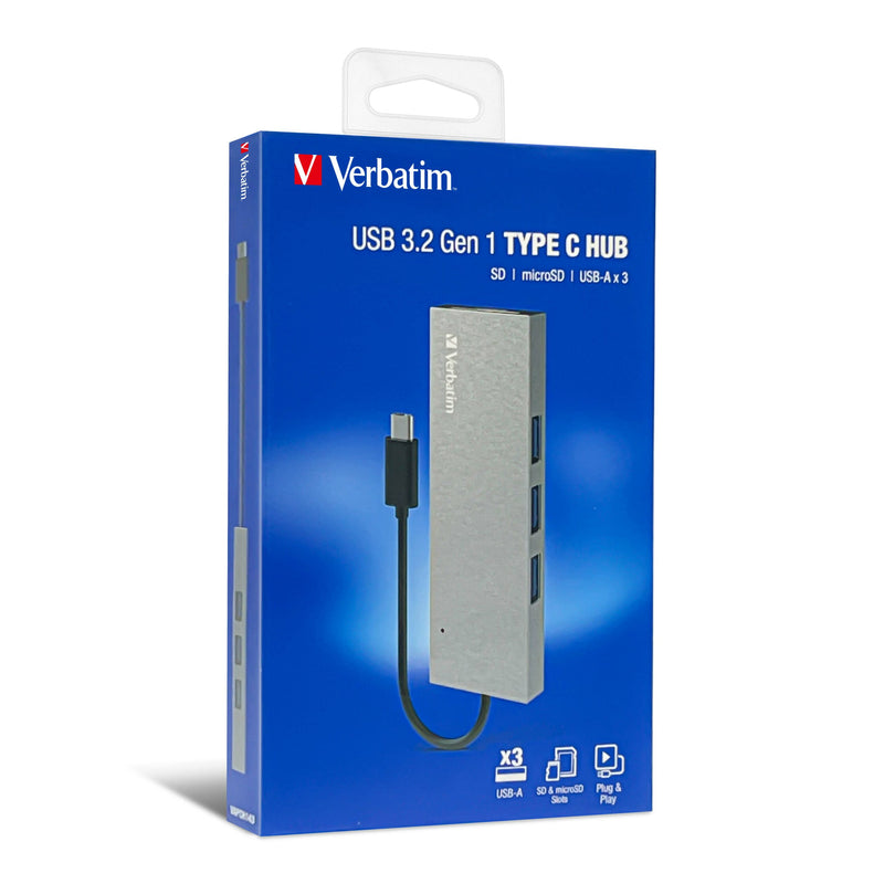 Verbatim USB 3.2 Gen 1 Type C 擴展器 (65679)