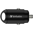 Verbatim Dual Type C PD 3.0 45W  Mini Car Charger Black (66883)