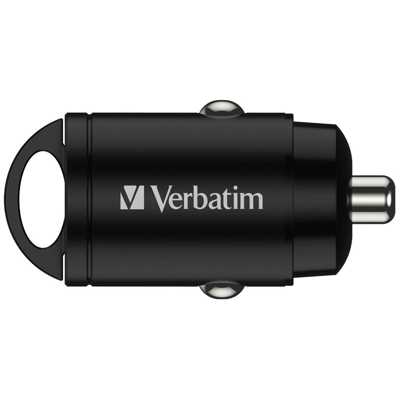 Verbatim Dual Type C PD 3.0 45W  Mini Car Charger Black (66883)