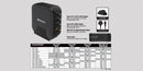 Verbatim 4端口150W PD & QC 3.0 GaN充電器 66910 (附AC電源線+直立底座)