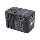 Verbatim 5 端口 75W PD 3.0 & QC 3.0 GaN 通用旅行轉插
