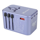 Verbatim 5 端口 75W PD 3.0 & QC 3.0 GaN 通用旅行轉插