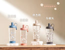 台灣 Ricocafe COOLID Lite 酷力保冰杯 900ml 四季花語透明杯