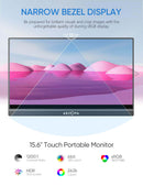 ARZOPA | A1T Gamut Touch | 15.6” 全高清 FHD 1080P 觸式便攜式顯示器 | 香港行貨
