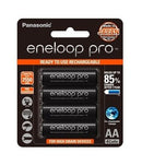 香港行貨 | eneloop PRO | AA 2550mAH * 4 | 高容量充電池 | 4粒裝 | BK-3HCCE/4BT | 閃光燈 引閃器 充電 電池