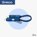 ARGO | CC100 | 3-in-1 LED 磁能傳輸充電線 14.5cm | 香港行貨
