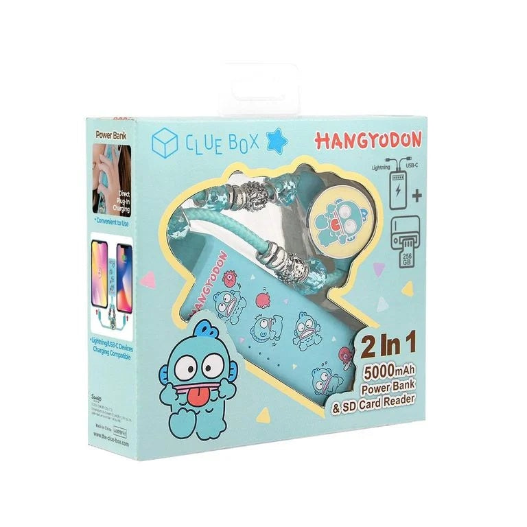 Clue Box x Sanrio Characters CB-PBL3-CR 2-In-1 5000mAh 充電器 + SD讀卡器