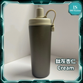 鈦酷力杯 冰霸杯 Ti COOLID CUP 鈦灰 (磨砂) 純鈦內膽 800ml 台灣 瑞可 Ricocafe 保溫 保冰杯 減塑 環保水杯 走塑 飲品 食物 真空結構 保溫杯 不殘味