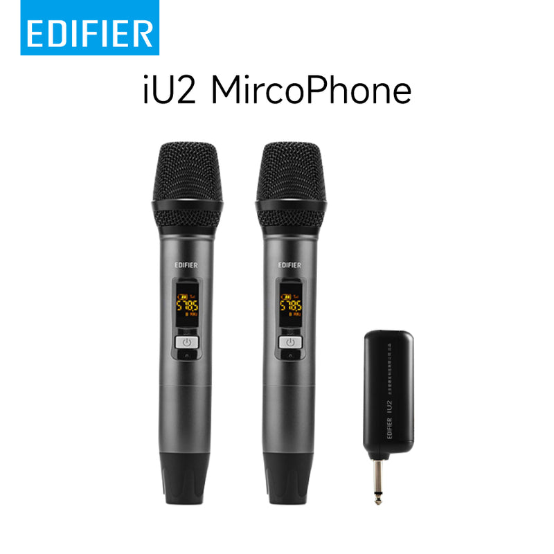 Edifier IU2 1拖2 無線MicroPhone 無線咪