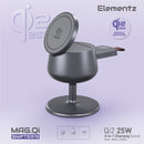 Elementz | 3合1 Mag Qi Snifter19 25w | 可折疊磁吸充電座 | FC-S19