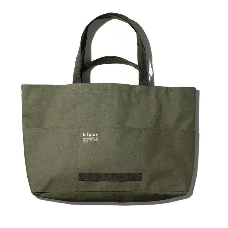 Bitplay Weekender Canvas Tote 30L 防潑水行旅托特包帆布版