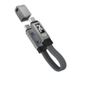 EGO CHARGEKEY 240W CCCK6 USB4 Type-C 匙扣線