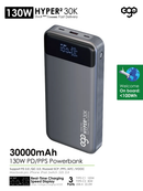 EGO HYPER² 30K 30000mAh 130W PD