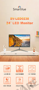 SMARTVUE - SV-LED0238 24吋 1920×1080P 16:9 電腦顯示器