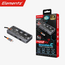 Elementz 10 in 1 Type-C hub擴展器 (MK-110H)