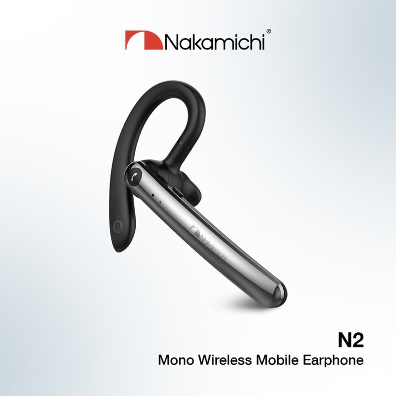 Nakamichi N2 Headset Mono Wireless Mobile Earphone Bluetooth