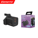 Elementz PD33W (USB-Cx2 GaN 快速充電器)