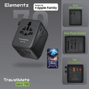 Elementz TravelMate Mini 70W Travel Adapter (PT-W70M) 旅行轉換插頭