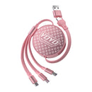 Elementz 3in1 Type-C 100W 快速充電伸縮線(NYO)