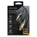 VOLTME PowerLink UTRON 系列 USB-C to USB-C 240W USB4.0 超快速耐用充電／傳輸編織線