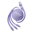 Elementz 3in1 Type-C 100W 快速充電伸縮線(NYO)
