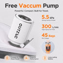 OZTECH Lab | OUTZAC Pump X AIR LOCK BAG | 終極真空袋套裝 含主機 | S/M/L 三碼 加購 | 真空泵 | 軍工級拉鍊 | 防水 | 防霉 | 壓縮袋
