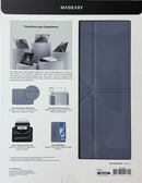 MAGEASY - Apple IPAD 13 Pro | M4 | M5 | 保護套 | Facet | 全方位支架 | 透明磨砂背蓋 | 保護套 | 防撞殼 | 摺疊式