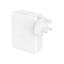 Belkin PD 140W USB-C 4 端口 GaN 家用充電器 白色 WCH014myWH