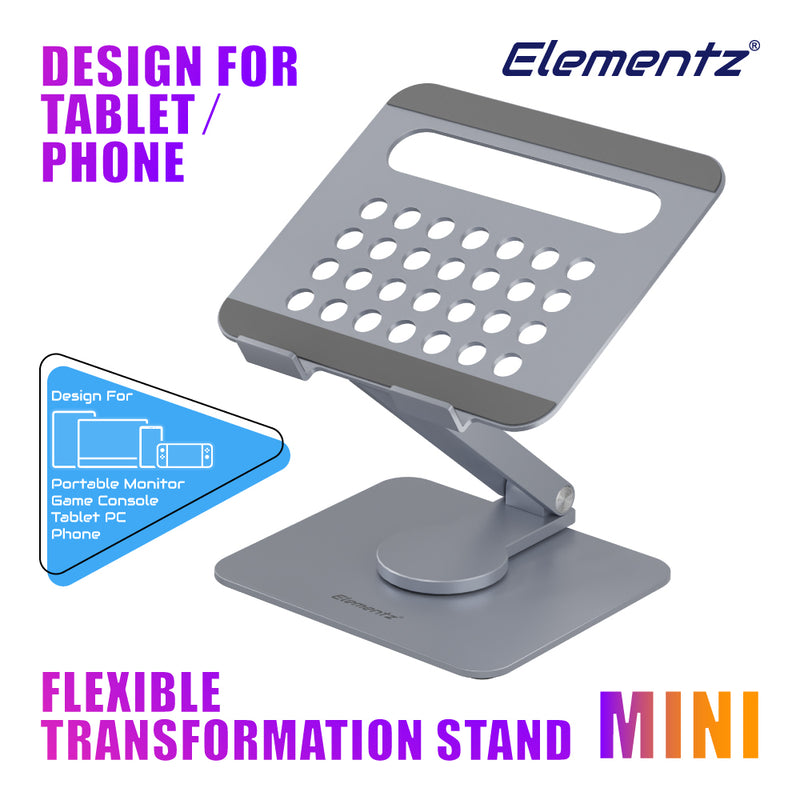 Elementz WG-ERGO-MINI Laptop / iPad / 雙手機 多功能支架