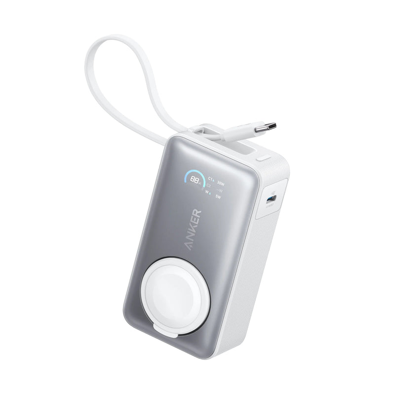 Anker MagGo Power Bank (10K, 35W, For Apple Watch)  A1657 MagGo 35W 10K磁吸行動電源
