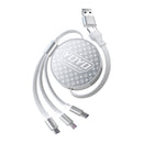 Elementz 3in1 Type-C 100W 快速充電伸縮線(NYO)