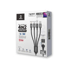 ARGO | CU24 | 4-in-2 快速充電數據傳輸線 | 香港行貨