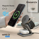 Elementz MQ-Fold 3, Mag Qi Fold 3-in-1 磁吸無線充電座