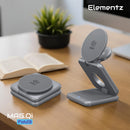 Elementz MQ-Fold 3, Mag Qi Fold 3-in-1 磁吸無線充電座