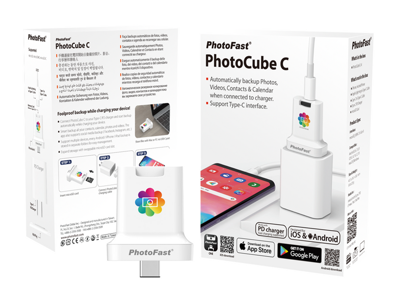 PhotoFast  Photo Cube Type-C 備份方塊