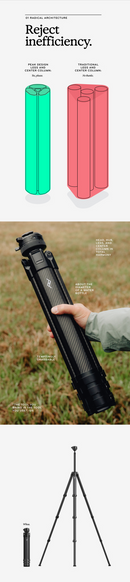 Peak Design Pro Tripod 黑色 碳纖 三腳架 - PT-S-BK-1 附球形雲台